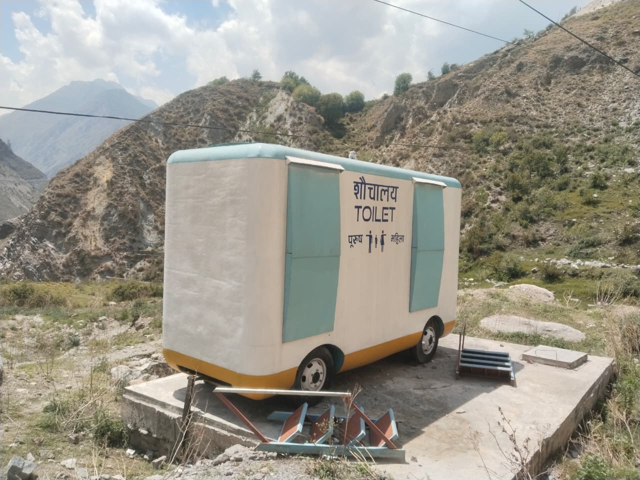 पालिका मै थन्कियो त्रिपुरासुन्दरीको घुम्ती शौचालय