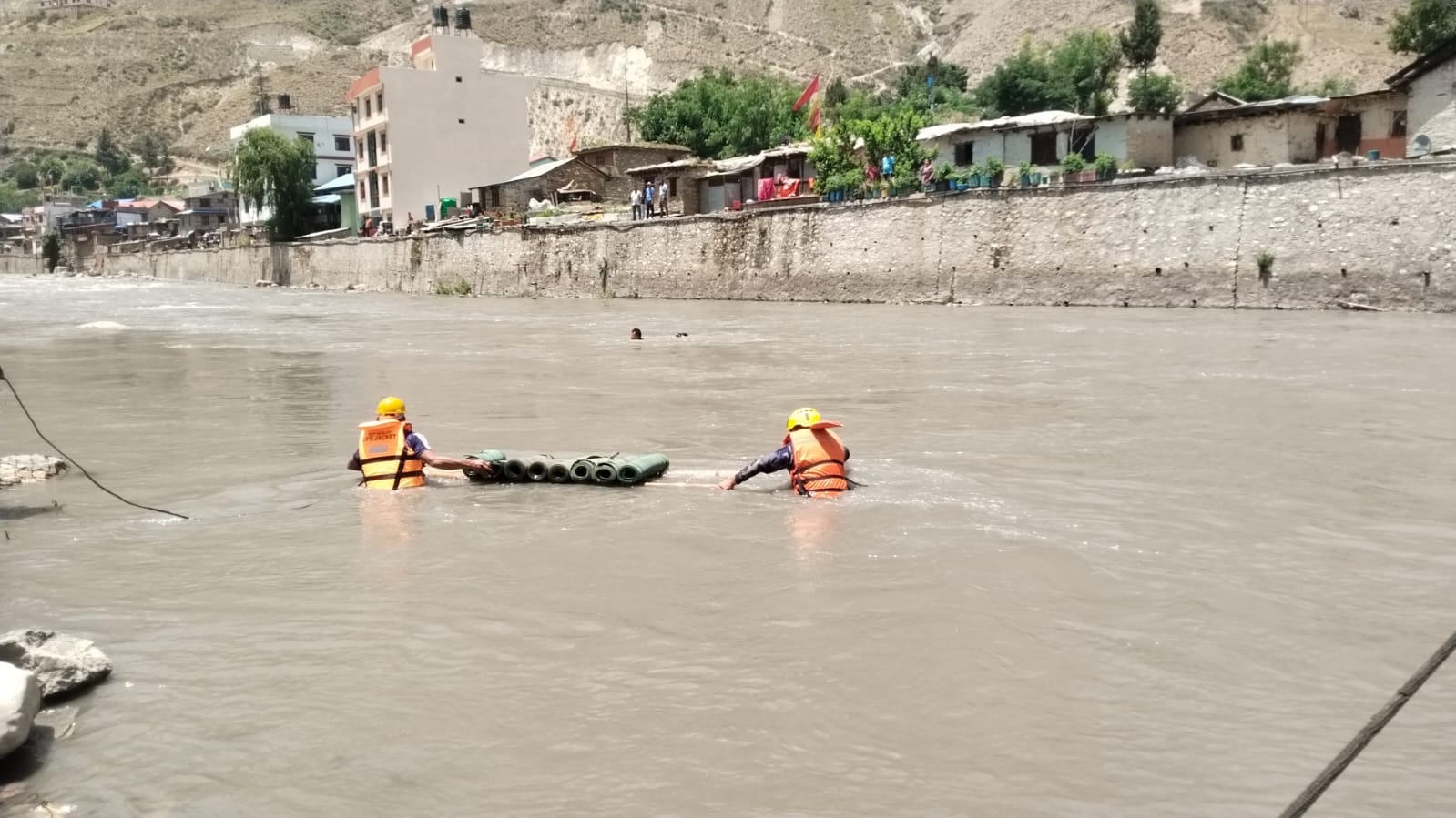 वर्षायामअघि डोल्पामा सुरक्षा निकायद्वारा विपद्को पूर्वतयारी स्वरूप विपद् प्रतिकार्य अभ्यास
