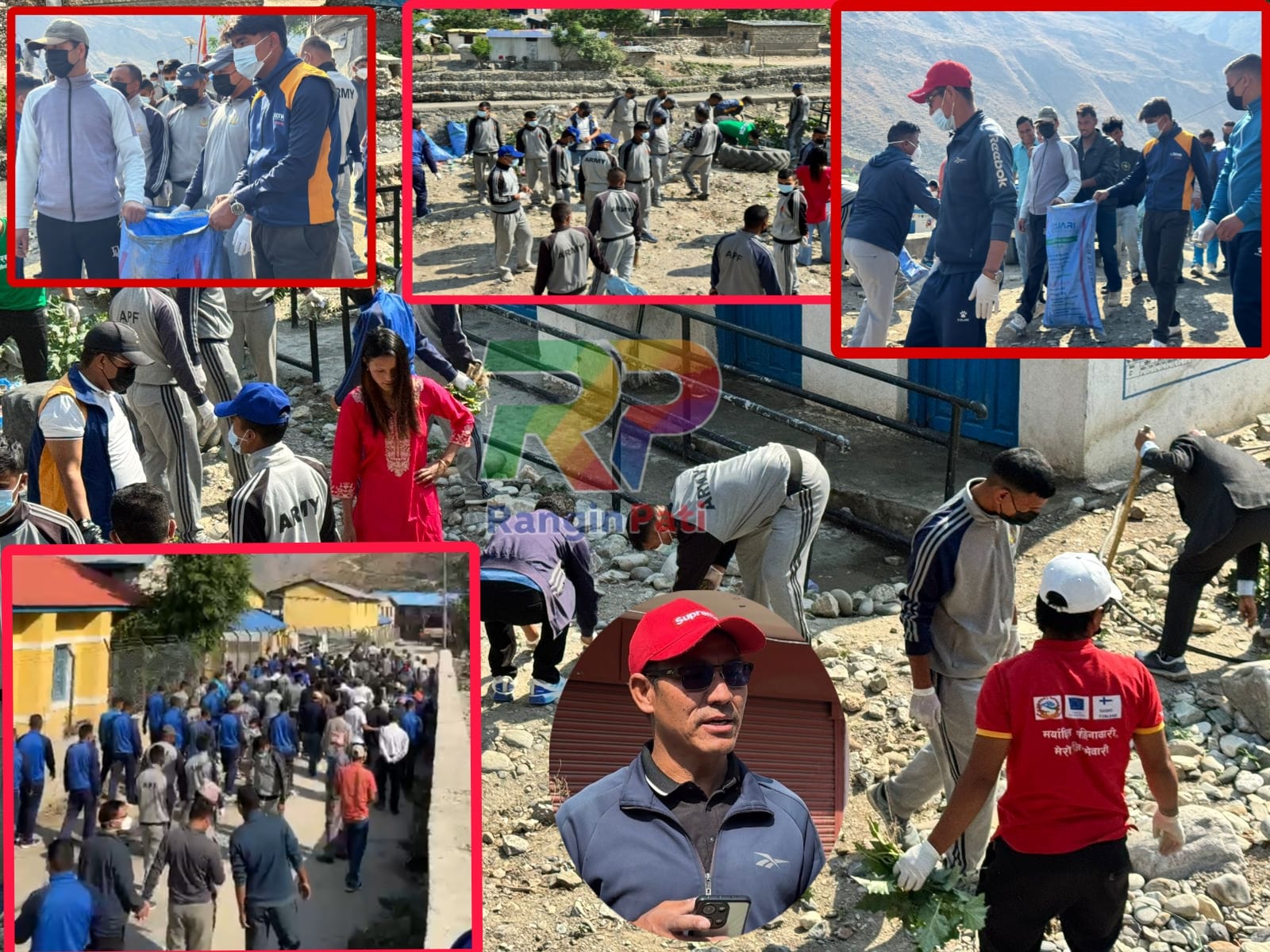 गणतन्त्र दिवसको अघिल्लो दिन दुनै बजार सरसफाई, भोलि प्रभातफेरीसहित विशेष समारोह